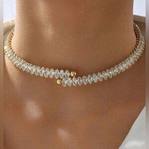 Diamond necklace S834